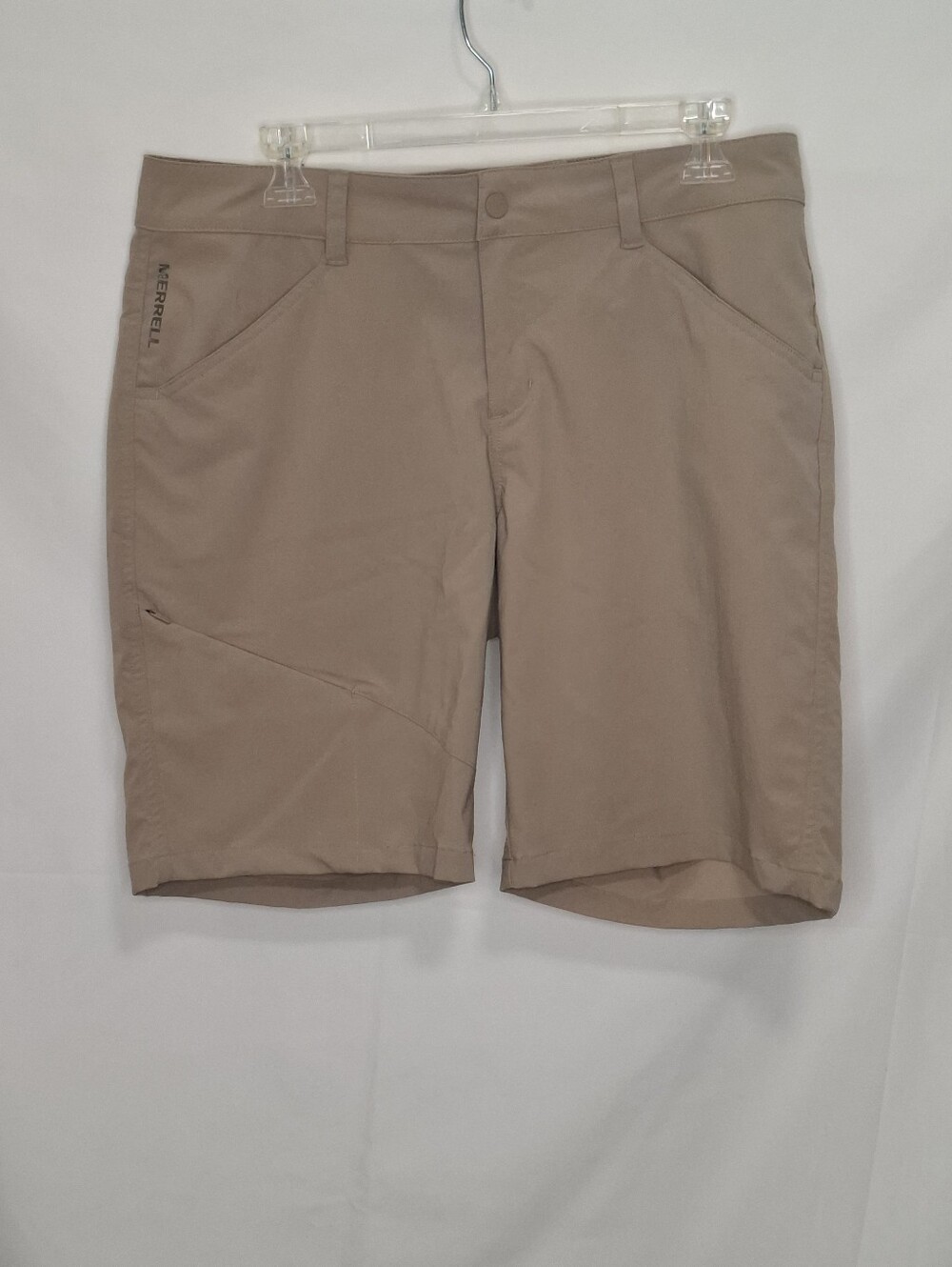 Merrell Womens Khaki Hiking shorts Size 8